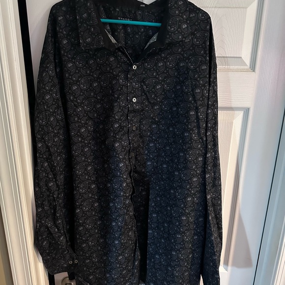 Synergy button up shirt 5xlt - Picture 1 of 2